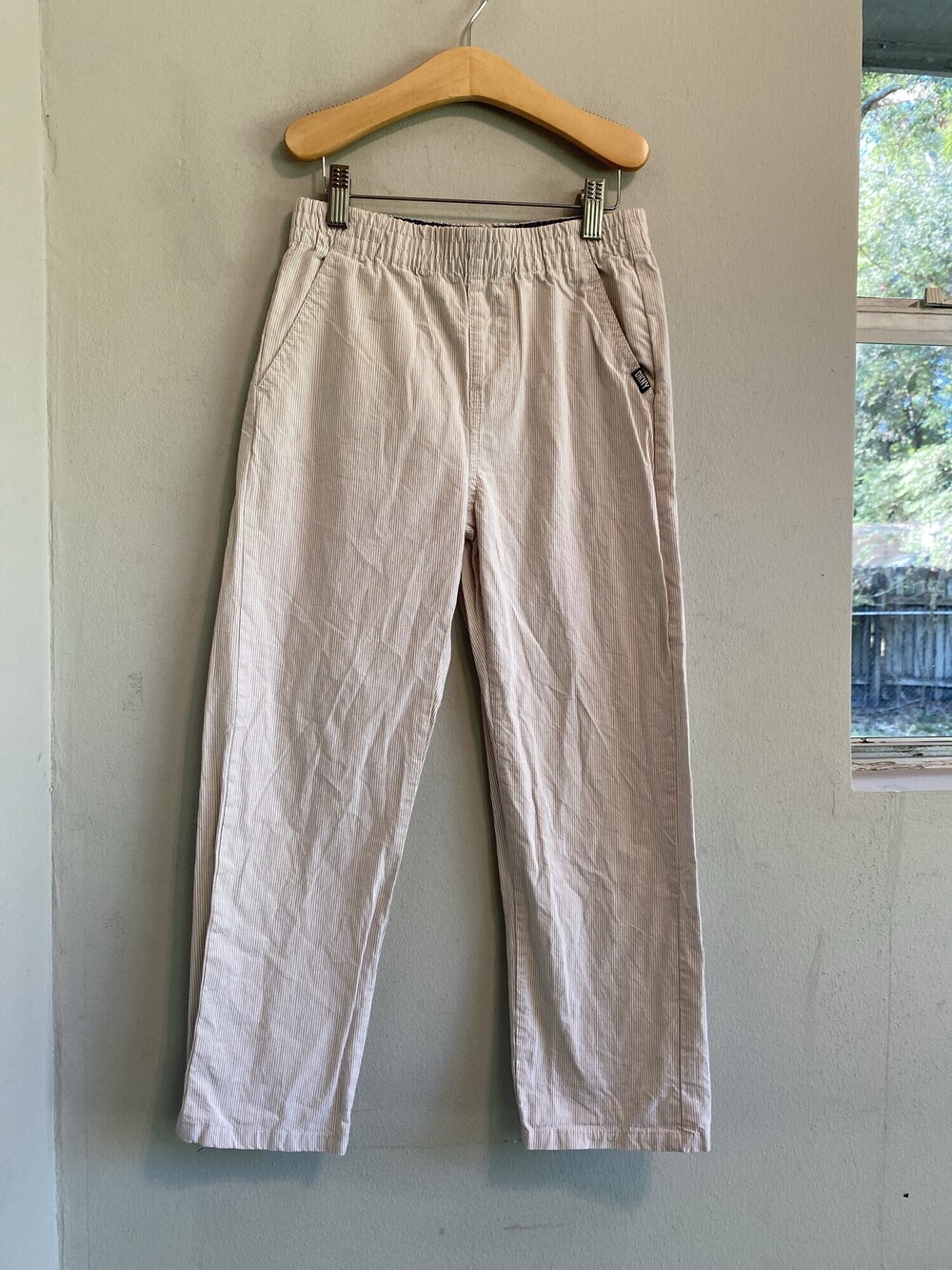 DKNY Youth Boys Pinstripe Cotton Lounge Pants Size 8